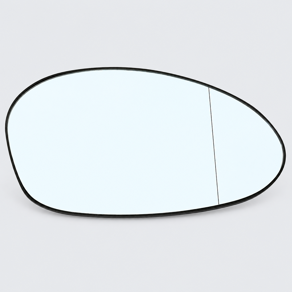 White Heated Right Side Mirror Glass compatible with BMW 1 & 3 Series, Z4 - compatible with BMW M3