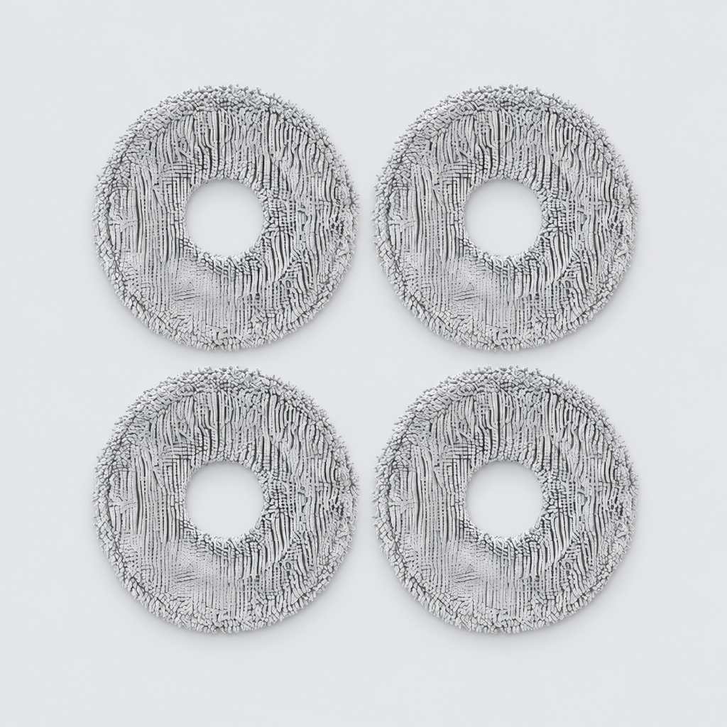 Mop Cloths compatible with JONR P20 PRO / T5 Pro, 4 Pack