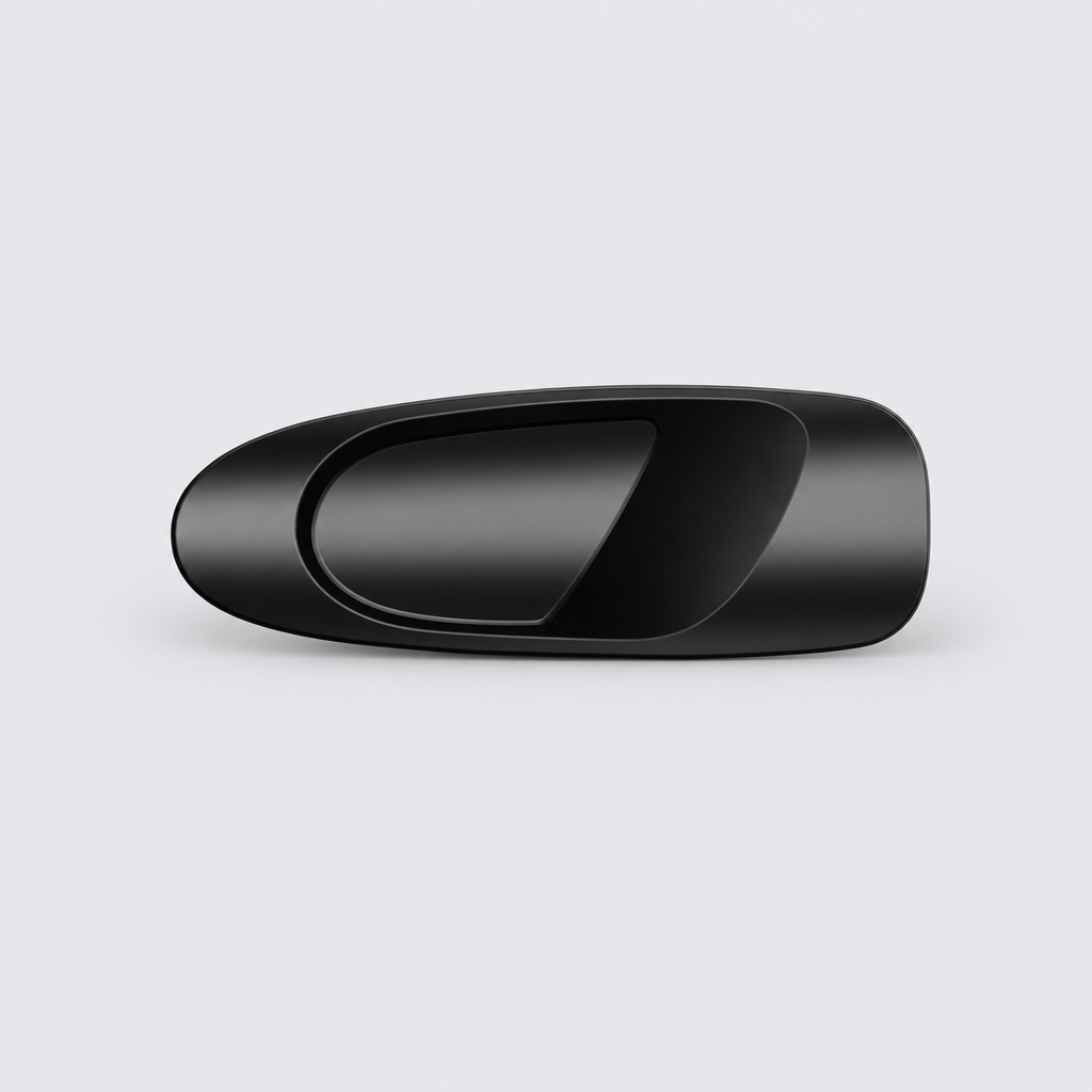 Rear Left Exterior Door Handle compatible with Honda Civic and CRX Del Sol - compatible with Honda Civic