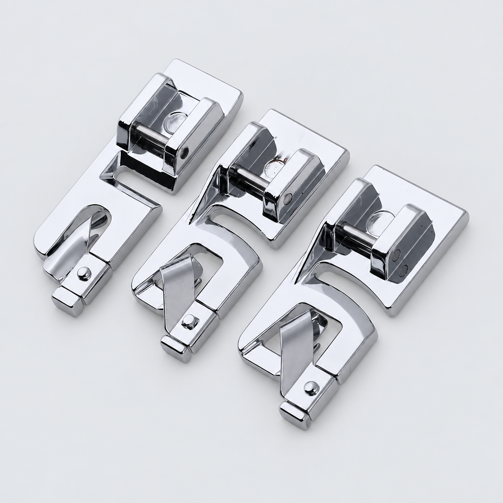 Narrow Rolled Hem Presser Foot Set compatible with Singer Brother Janome