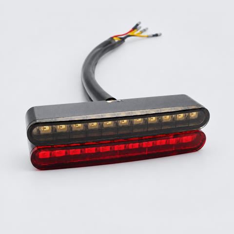 LED Rear Brake Tail Light compatible with Motorcycles and Scooters