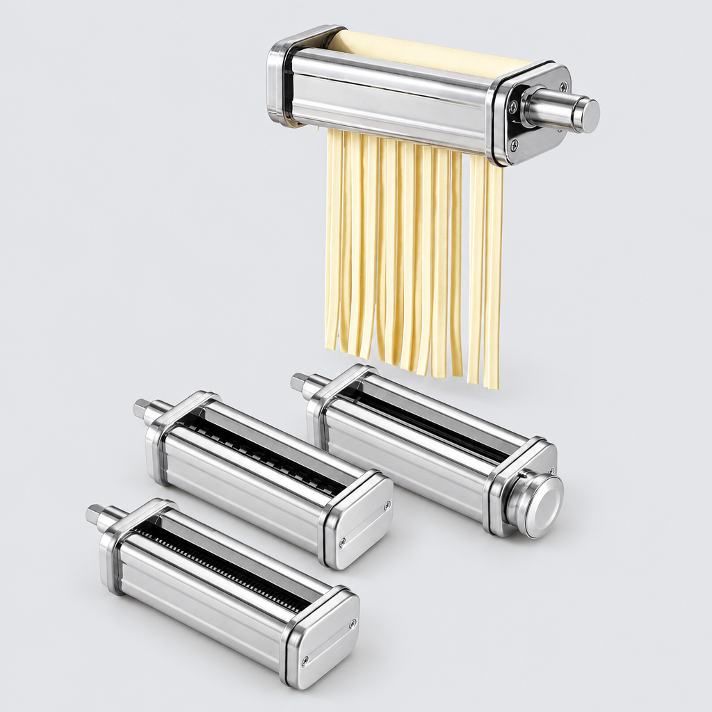 Pasta Roller and Cutter Set compatible with KitchenAid Stand Mixer - compatible with KitchenAid Stand Mixer