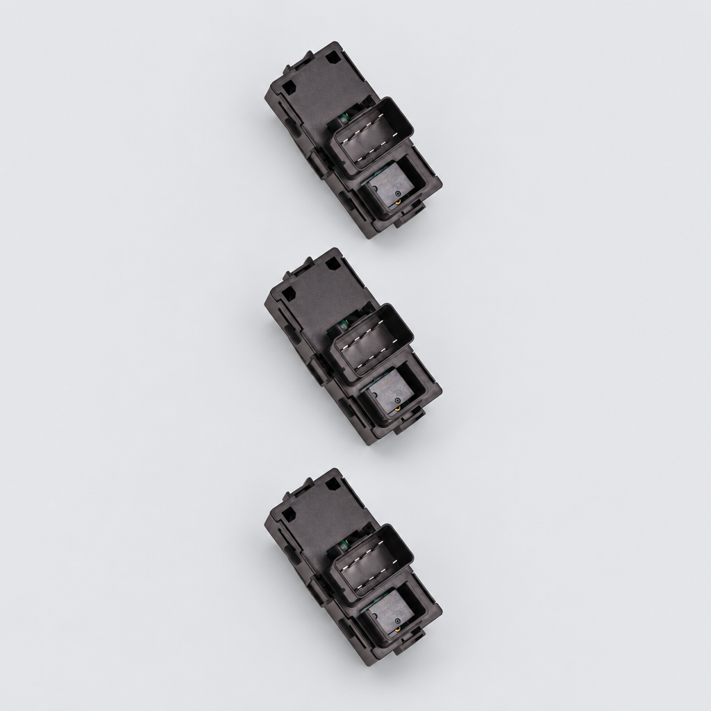 Power Window Switch (3-Pack) compatible with Chevrolet Silverado, Tahoe & GMC Sierra