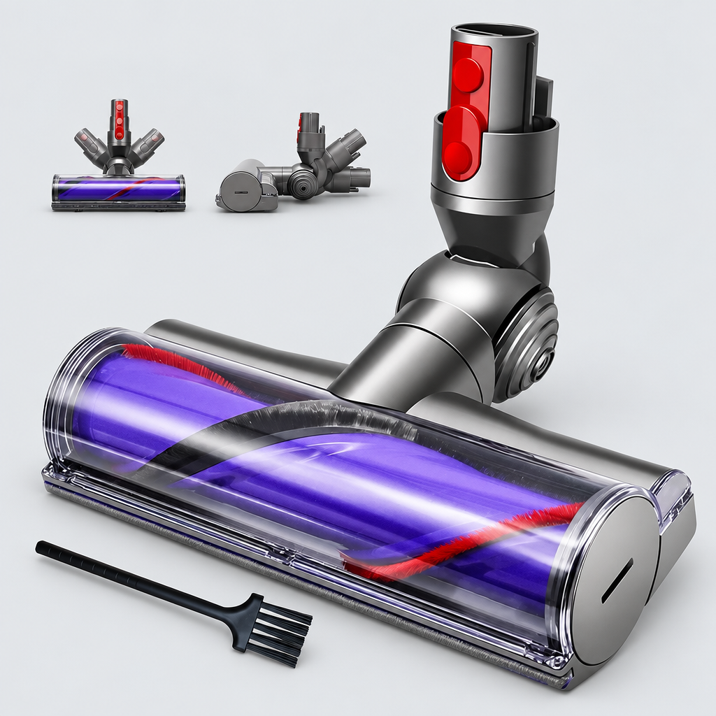 Electric Turbo Brush Head compatible with Dyson V7 V8 V10 V11 V15
