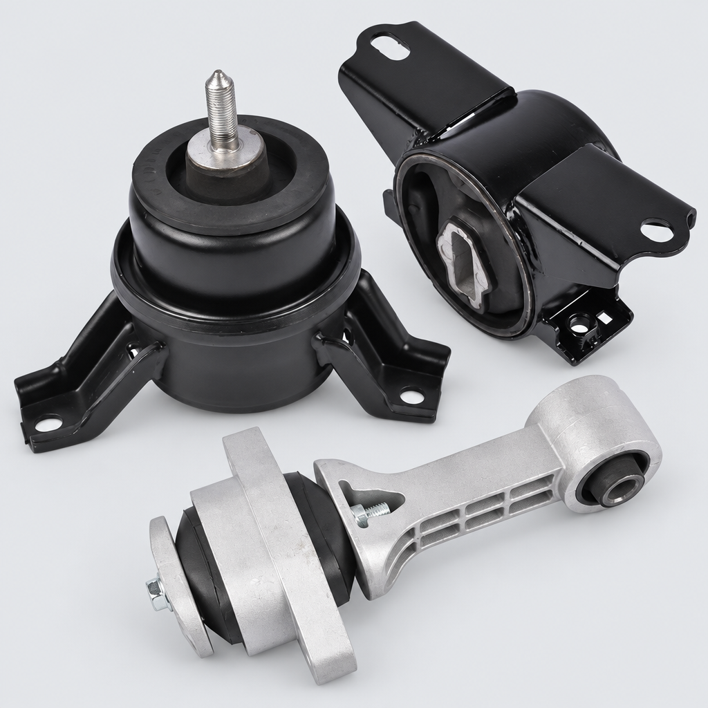 Engine and Transmission Mount Set compatible with Kia Soul 2010-2011