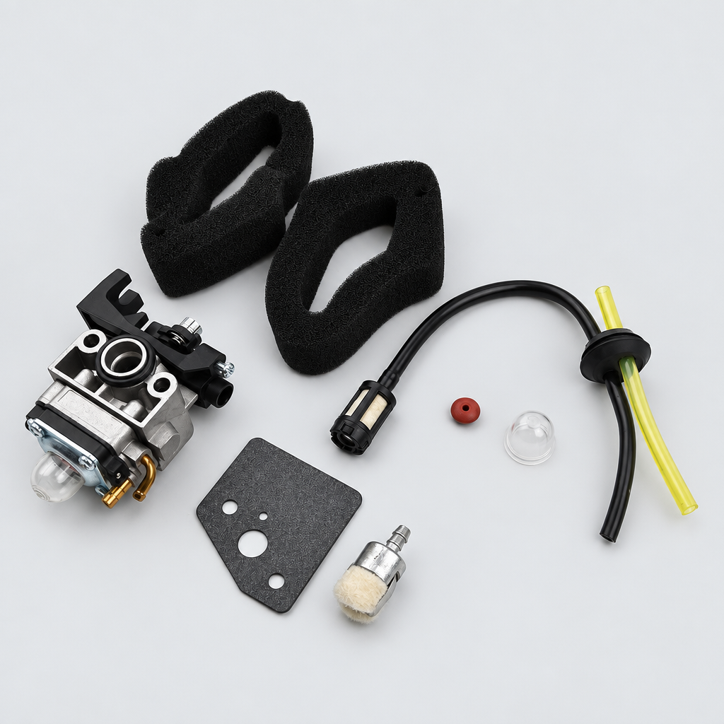 Carburetor Repair Kit compatible with Honda GX25 GX35 HHT35 HHB25