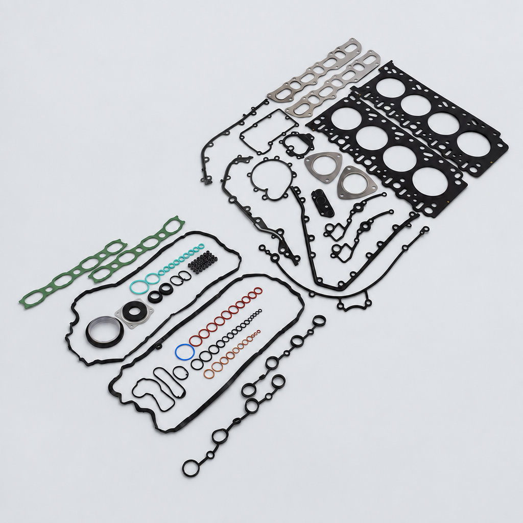 Engine Overhaul Rebuild Gasket Seals Kit compatible with Porsche Cayenne S Turbo 4.5L