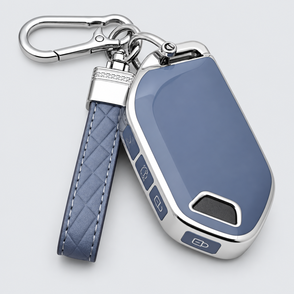 Key Fob Cover and Keychain compatible with Kia Sportage, Telluride, and K5