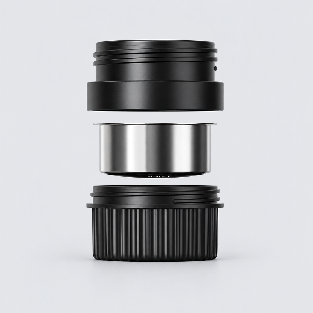 51mm Pressurized Filter Basket compatible with Breville and DeLonghi - compatible with DeLonghi Coffee Machine Extractor